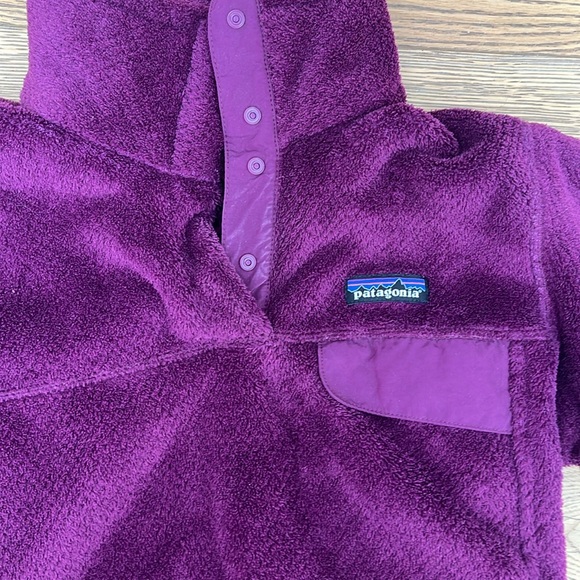 Patagonia re-tool snap pullover size small purple - Picture 2 of 4